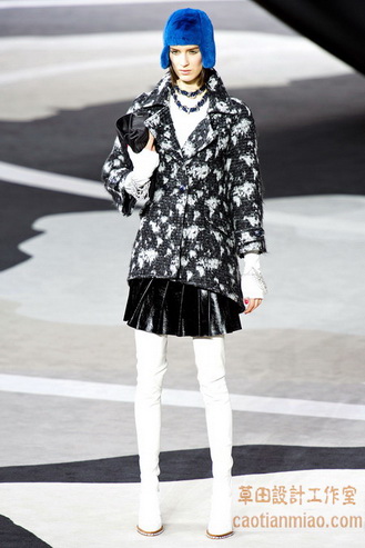 时尚秀场_巴黎时装周_Chanel 2013秋冬高级成衣_上海女装设计公司
