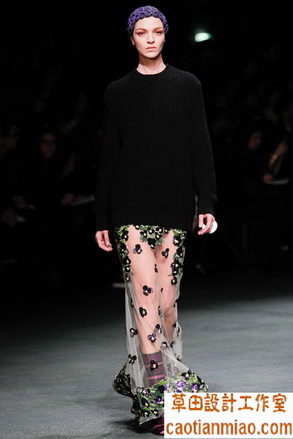 时尚秀场_巴黎时装周_Givenchy 2013秋冬高级成衣_上海设计工作室