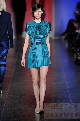 时尚秀场_伦敦时装周_PaulSmith2013AW_上海女装设计公司